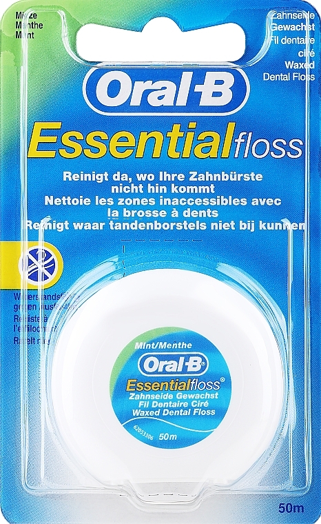 УЦЕНКА Зубная нить «Мятная» - Oral-B Essential Floss * — фото N8