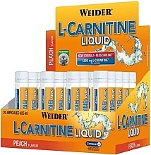 Парфумерія, косметика Амінокислота - Weider L-Carnitine Liquid Peach