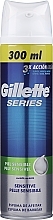 УЦЕНКА Мужская пена для бритья "Sensitive Skin" - Gillette Series For Men * — фото N6