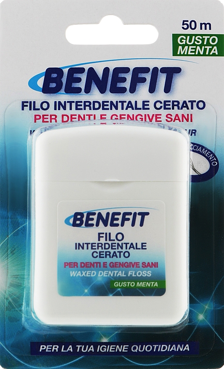 Зубная нить - Mil Mil Benefit Waxed Dental Floss  — фото N1