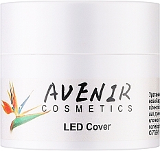 Однофазный гель для наращивания - Avenir Cosmetics LED Cover Gel — фото N3