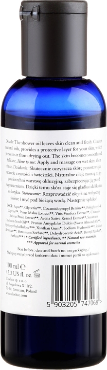 Олія для душу - Clochee Cleansing Refreshing Shower Oil — фото N2