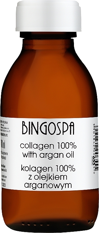 Коллаген 100% с аргановым маслом 2 в 1 - BingoSpa Collagen 100% With Argan Oil 2in1 — фото N1