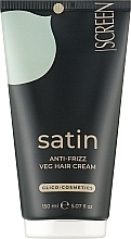 Дисциплінуючий крем проти пушистості волосся - Screen Purest Satin Anti-Frizz Veg Hair Cream — фото N1