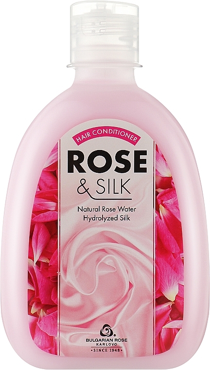 Кондиціонер для волосся - Bulgarian Rose Rose & Silk Hair Conditioner — фото N1