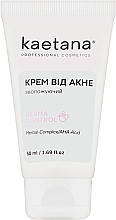 Парфумерія, косметика Крем "Від Акне", зволожуючий - Kaetana Derma Control