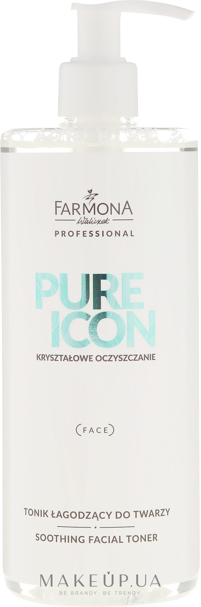 Успокаивающий тоник для лица - Farmona Professional Pure Icon Soothing Facial Toner — фото 500ml