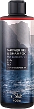 Парфумерія, косметика Гель-шампунь для душу та волосся - Shik Men Detox System Shower Gel&Shampoo