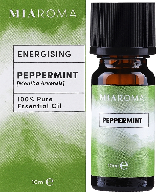 Эфирное масло "Мята перечная" - Holland & Barrett Miaroma Peppermint Pure Essential Oil — фото N2