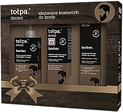 Набір - Tolpa Dermo Barber (f/gel/150ml + f/gel-balm/75ml + beard/oil/40ml) — фото N1