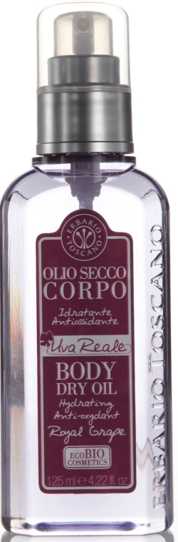 Сухое масло для тела и волос - Erbario Toscano Royal Grape Dry Body Oil