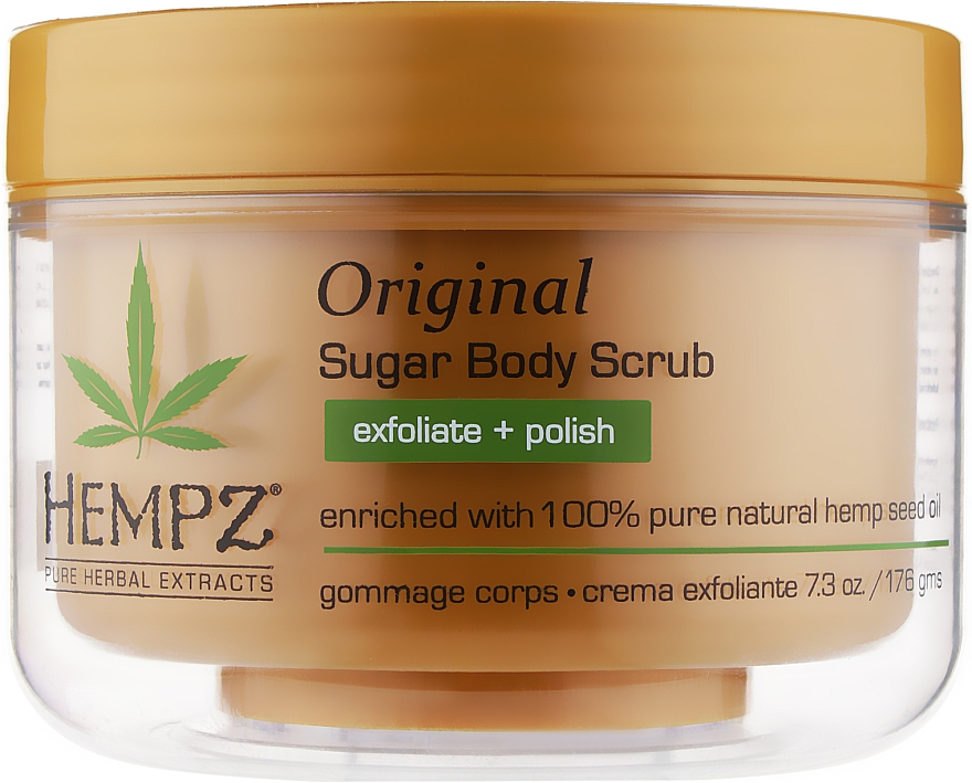 Цукровий скраб для тіла Original - Hempz Original Herbal Sugar Body Scrub — фото N1