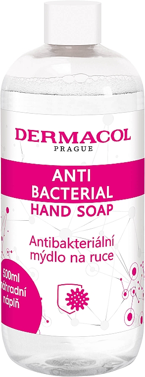 Антибактериальное жидкое мыло для рук - Dermacol Anti Bacterial Hand Soap (сменный блок) — фото N1