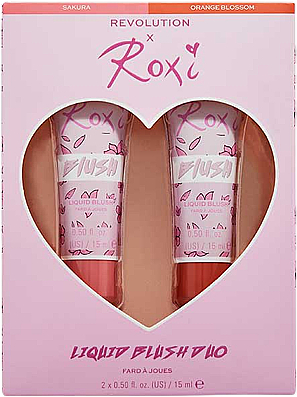 Набор жидких румян - Makeup Revolution x Roxi Cherry Blossom Liquid Blush Duo (blush/2x15ml)