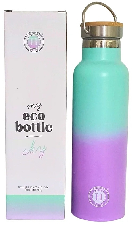 Бутылка для воды, 600 мл - Himalaya dal 1989 My Eco Bottle Rainbow Sky — фото N1