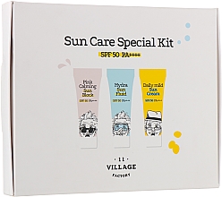 Духи, Парфюмерия, косметика Набор - Village 11 Factory Sun Care Special Kit (fluid/25ml + block/25ml + cream/25ml)