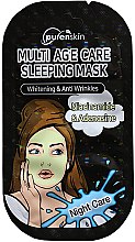 Духи, Парфюмерия, косметика Тканевая маска для лица, ночная - PurenSkin Multi Age Care Sleeping Mask