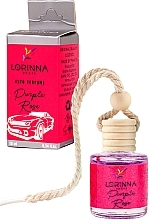 Парфумерія, косметика Ароматизатор для автомобіля - Lorinna Paris Purple Rose Auto Perfume