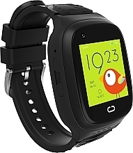 Смарт-часы для детей, черные - Garett Smartwatch Kids Rock 4G RT — фото N3