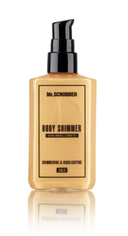 Шиммер для тела - Mr.Scrubber Body Shimmer Gold
