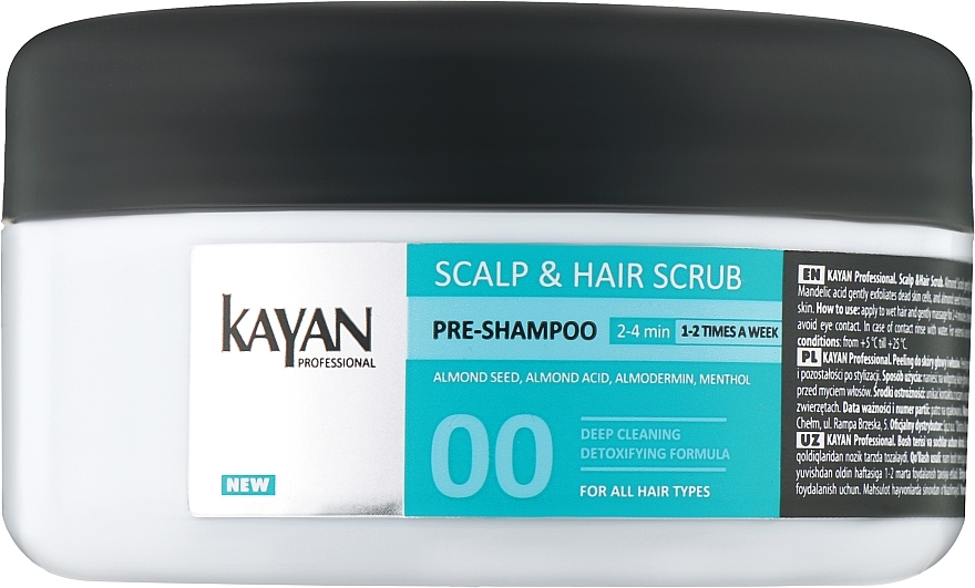 Скраб для кожи головы и волос - Kayan Professional Scalp & Hair Scrub 