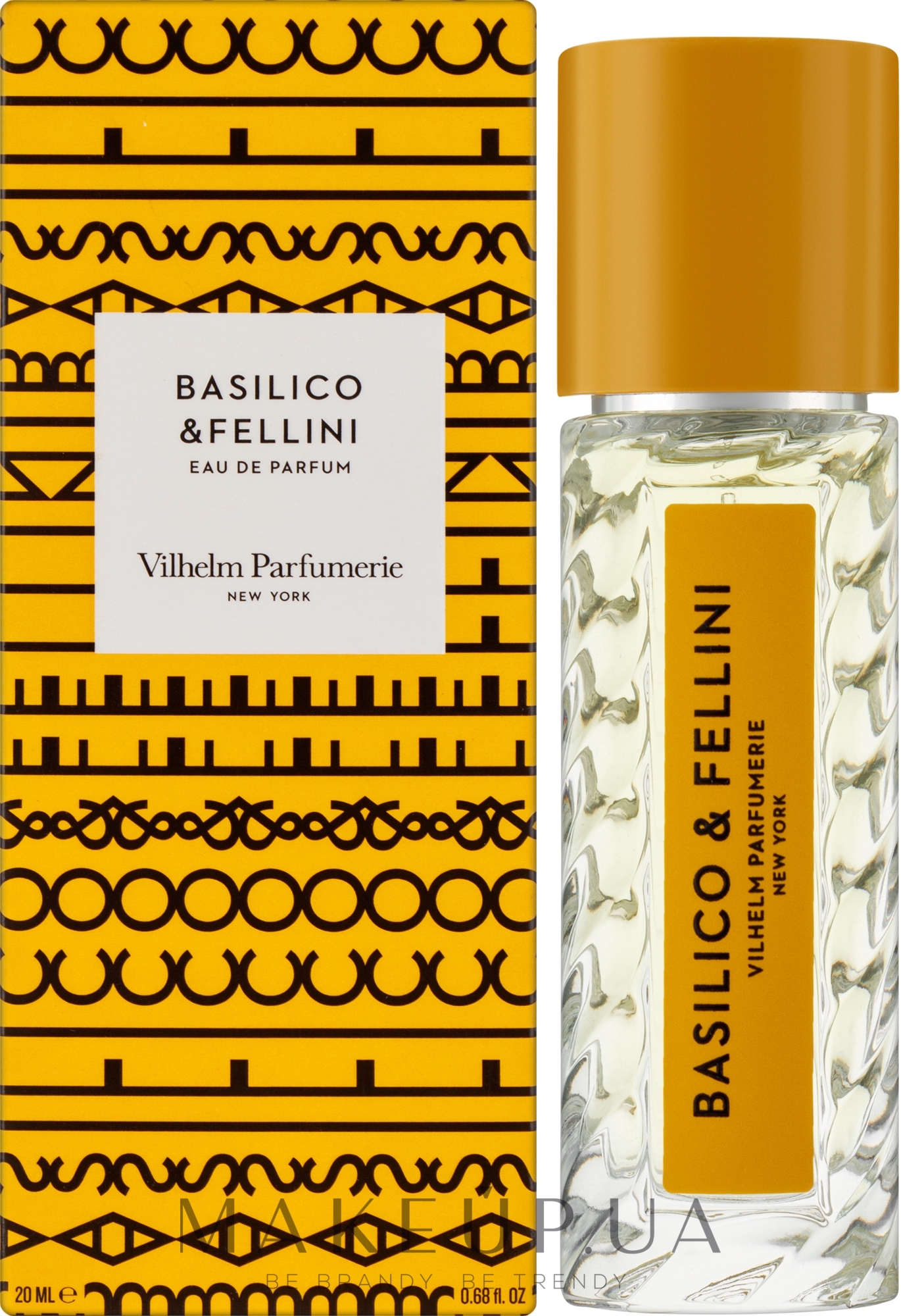 Vilhelm Parfumerie Basilico & Fellini - Парфумована вода — фото 20ml