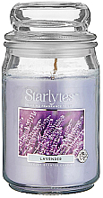 Свеча в стеклянной банке - Starlytes Lavender Scented Candle — фото N1