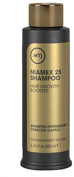 Шампунь-активатор росту для усіх типів волосся - MTJ Cosmetics Superior Therapy Niamex 25 Shampoo — фото N1