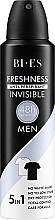 Парфумерія, косметика Антиперспірант-спрей - Bi-Es Men Freshness Anti-Perspirant Invisible
