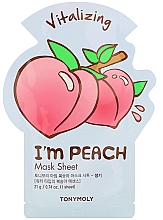 Листова маска для обличчя - Tony Moly I'm Peach Mask Sheet — фото N1