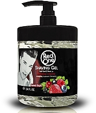 Гель для бритья с ароматом лесных ягод - RedOne Shaving Gel Forest Fruits — фото N1
