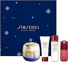 Набор - Shiseido Vital Perfection Holiday Kit (f/cr/50ml + clean/foam/15ml + f/lot/30ml + f/conc/10ml) — фото N2