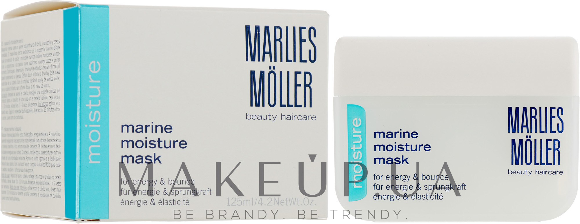 Зволожувальна маска - Marlies Moller Marine Moisture Mask — фото 125ml