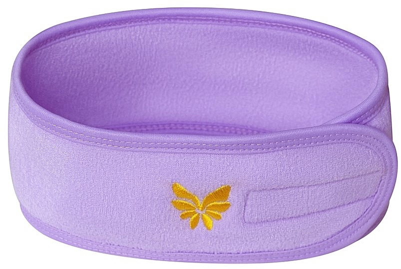 Пов’язка для волосся, фіолетова - Praimy Headband For MakeUp — фото N1