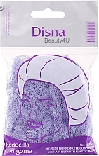 Духи, Парфюмерия, косметика Шапочка для волос во время сна с резинкой, фиолетовая - Disna