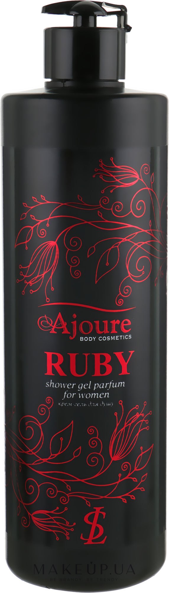 Крем-гель для душу "Рубін" - Ajoure Ruby Perfumed Shower Gel — фото 500ml