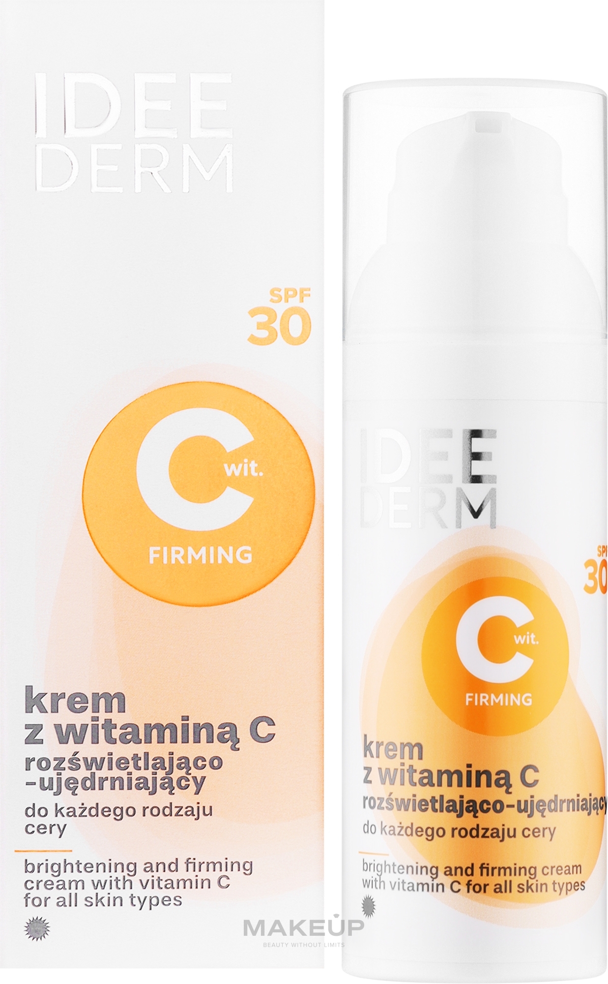 Крем фермент осветления с витамином С SPF 30 - Farmona Idee Derm — фото 50ml