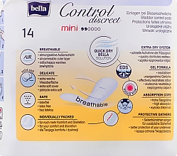 Урологічні прокладки для жінок, 14 шт. - Bella Control Discreet Mini Bladder Control Pads — фото N2