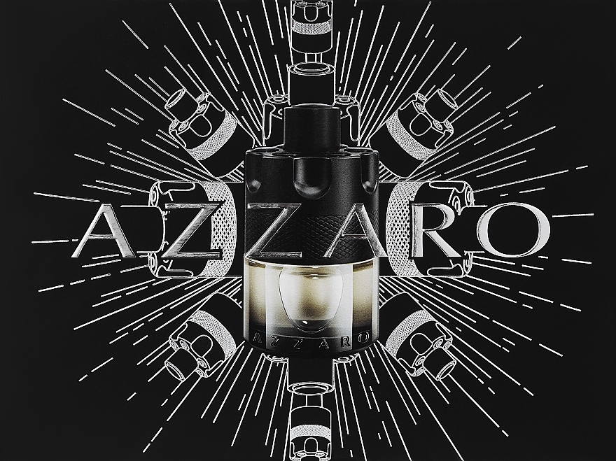 Azzaro The Most Wanted Intense - Набор (edt/100ml + edt/2х10ml) — фото N1