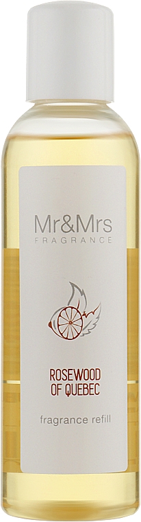 Наповнювач для аромадифузора "Рожеве дерево Квебеку" - Mr&Mrs Rosewood Of Quebec Fragrance Refill