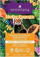 Осветляющая сыворотка для лица с витамином С и транексамовой кислотой - Orientana Hello Papaja — фото N3