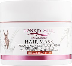 Восстанавливающая маска с молоком ослицы - Pharmaid Donkey Milk Hair Mask — фото N2