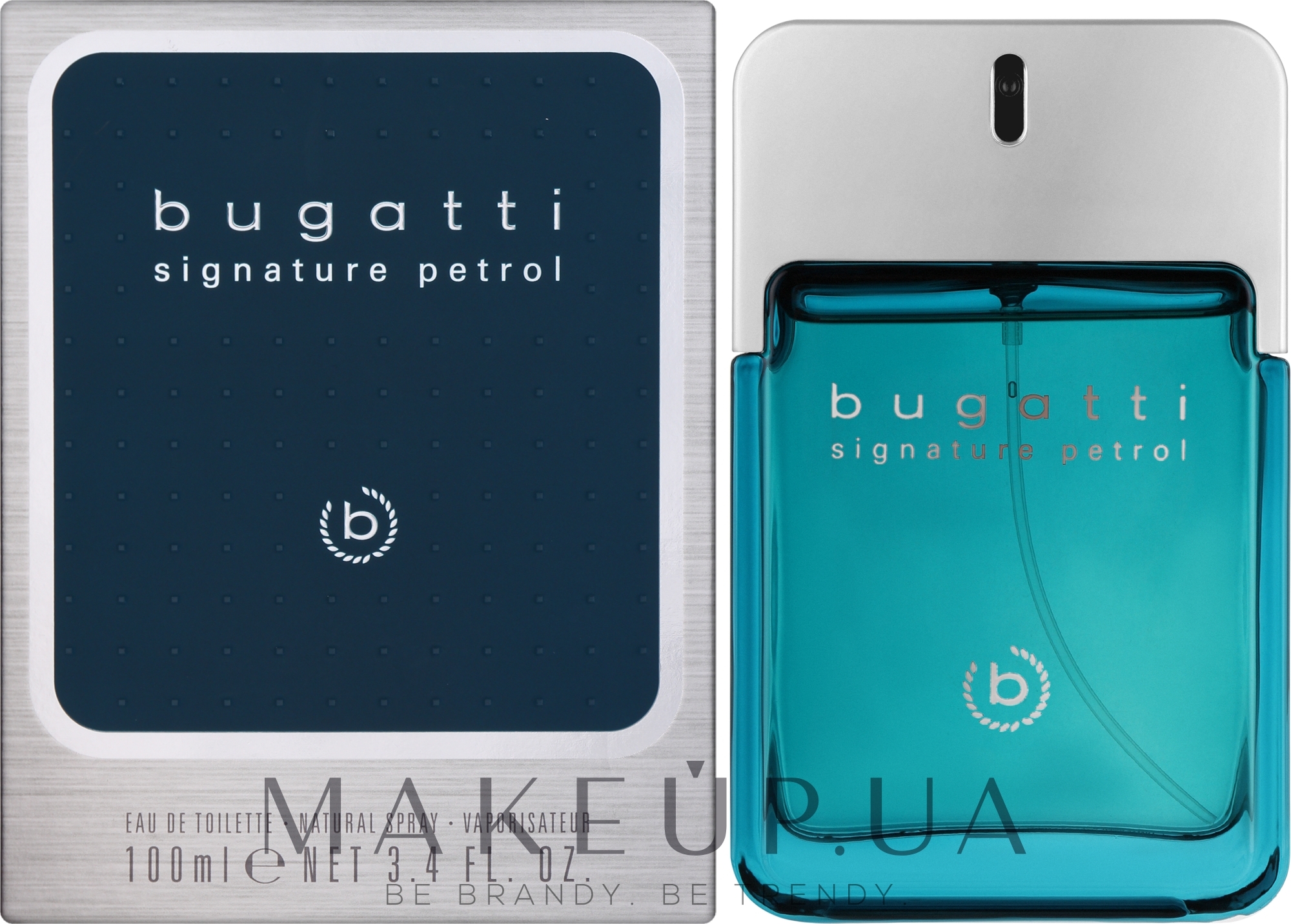 Bugatti Signature Petrol - Туалетна вода — фото 100ml