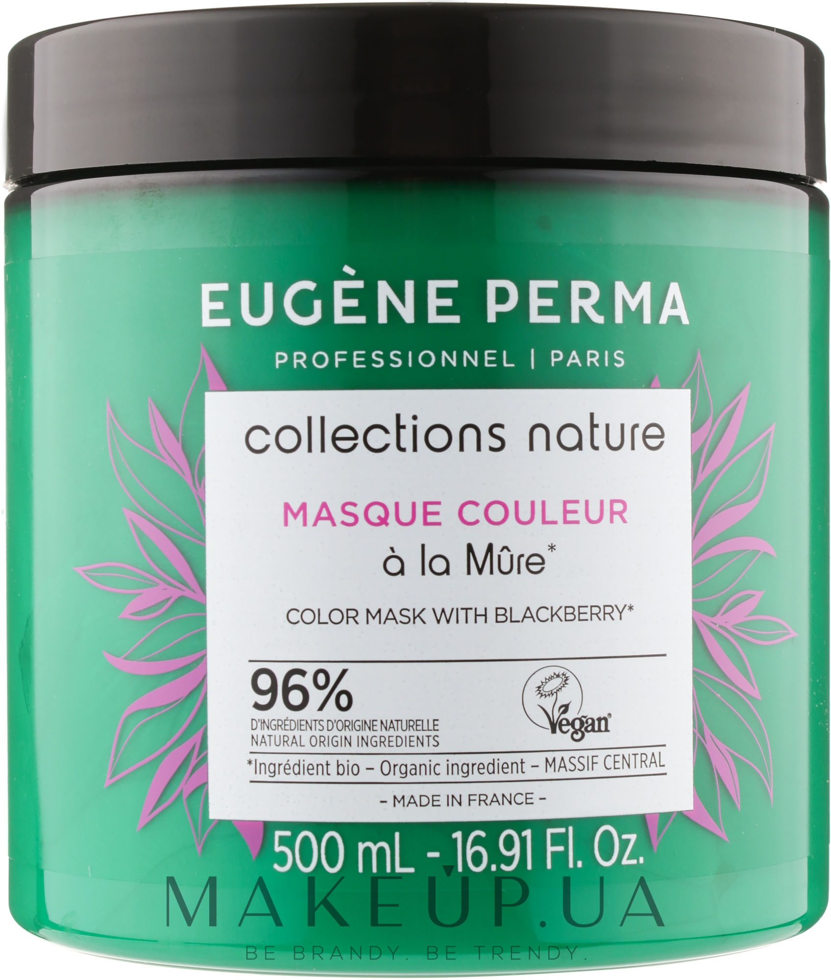 Маска відновлювальна для фарбованого волосся - Eugene Perma Collections Nature Masque Couleur — фото 500ml