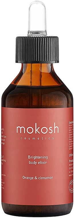 Еліксир для тіла "Апельсин і кориця" - Mokosh Cosmetics Body Elixir — фото N1