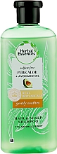 Шампунь без сульфатів - Herbal Essences Gently Soothes Pure Aloe + Avocado Oil — фото N10