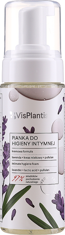 Пена для интимной гигиены "Лаванда и молочная кислота" - Vis Plantis Intimate Hygiene Foam — фото N3