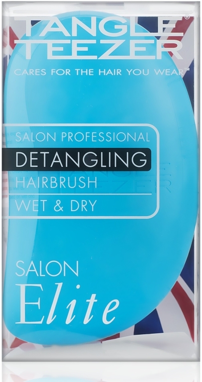 Расческа для волос - Tangle Teezer Salon Elite Blue Blush — фото N4