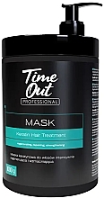 Відновлювальна та зміцнювальна маска для волосся - Time Out Professional Keratin Hair Mask — фото N1