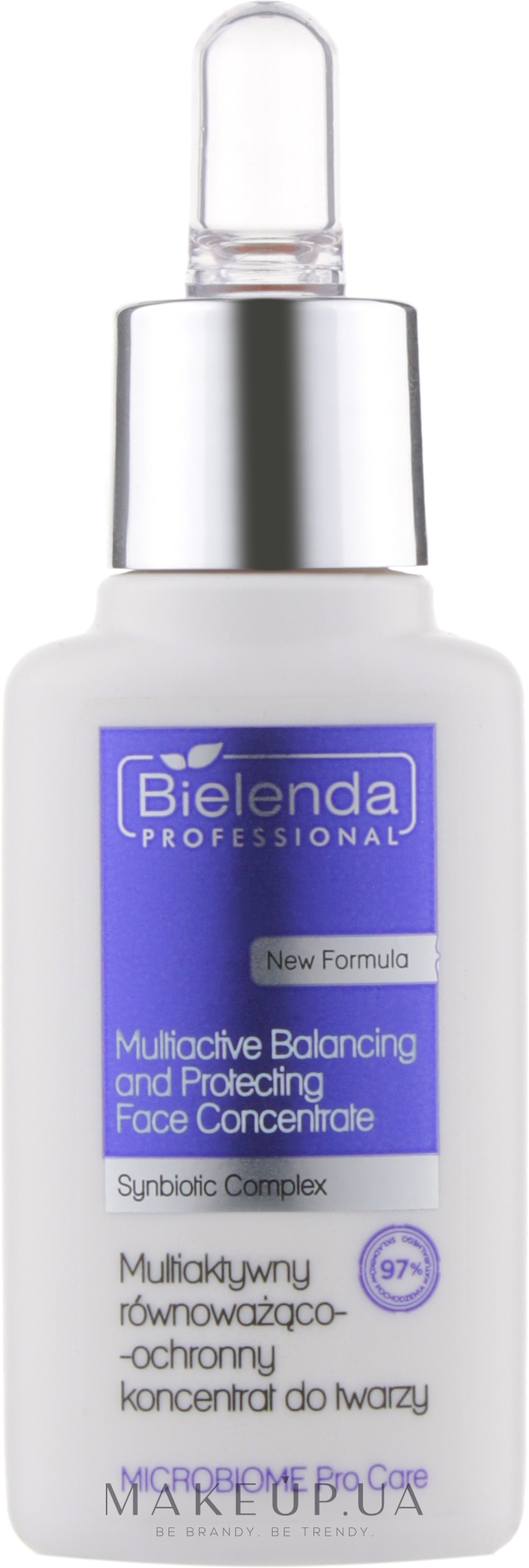 Мультиактивный концентрат для лица - Bielenda Professional Multiactive Balancing and Protecting Face Concentrate — фото 30ml